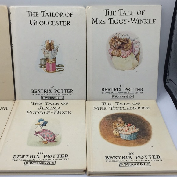 14 Beatrix Potter The Original Peter Rabbit Hardcover Books Vintage 1980s - Picture 6 of 12